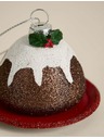 Marks & Spencer Vánoční pudink jako závěsná dekorace Marks & Spencer hnědá