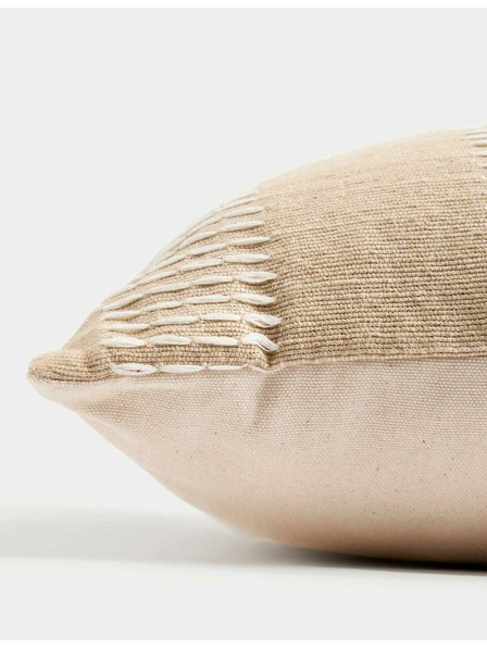 Marks & Spencer Polštář s výšivkou, z čisté bavlny Marks & Spencer smetanová