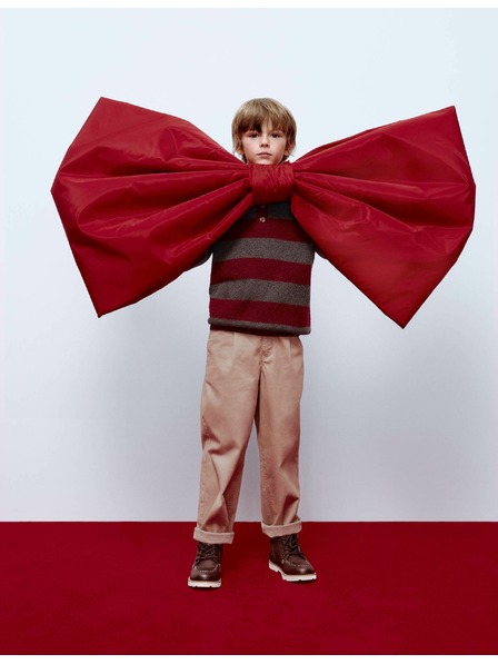 Marks & Spencer Skládané chino kalhoty s vysokým obsahem bavlny (6-16 let) Marks & Spencer béžová