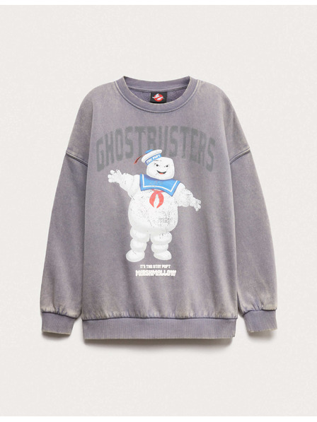 Marks & Spencer Mikina s motivem Ghostbuster (6-16 let) Marks & Spencer šedá