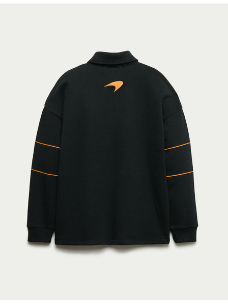 Marks & Spencer Rugbyové tričko McLaren™ s vysokým obsahem bavlny (2-16 let) Marks & Spencer černá