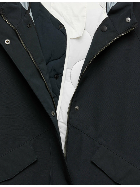 Marks & Spencer Parka s kapucí 3 v 1 (6–16 let) Marks & Spencer černá