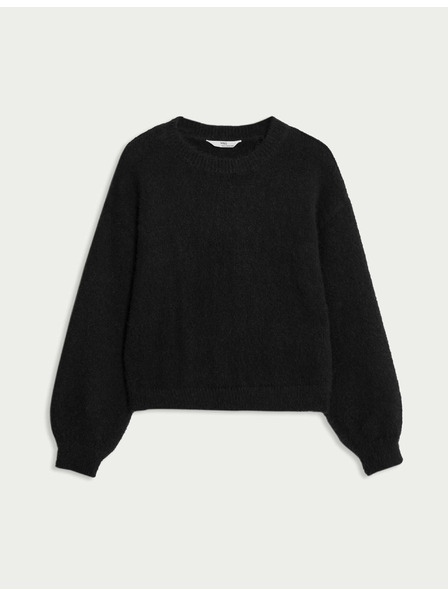 Marks & Spencer Jednobarevný svetr (6-16 let) Marks & Spencer černá