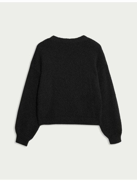 Marks & Spencer Jednobarevný svetr (6-16 let) Marks & Spencer černá