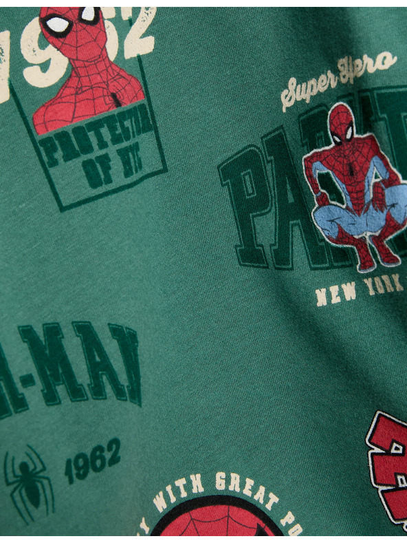 Marks & Spencer Pyžamo Spide-Man™ z čisté bavlny (1–6 let) Marks & Spencer zelená