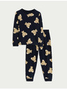 Marks & Spencer Pyžamo z čisté bavlny s motivem Spencer Bear™ (1–16 let) Marks & Spencer námořnická modrá