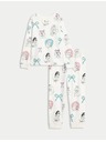 Marks & Spencer Pyžamo z čisté bavlny Disney Princess™ (2-8 let) Marks & Spencer smetanová