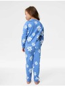 Marks & Spencer Květované pyžamo z čisté bavlny (1–8 let) Marks & Spencer modrá