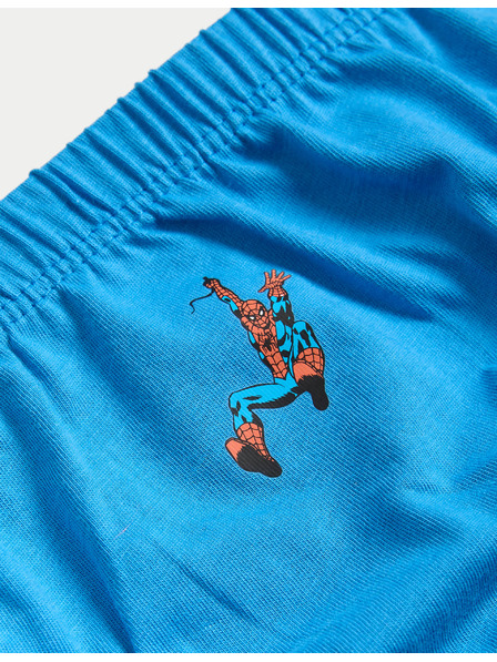 Marks & Spencer Kalhotky z čisté bavlny s potiskem Spider-Man™, sada 5 ks (2-8 let) Marks & Spencer vícebarevná