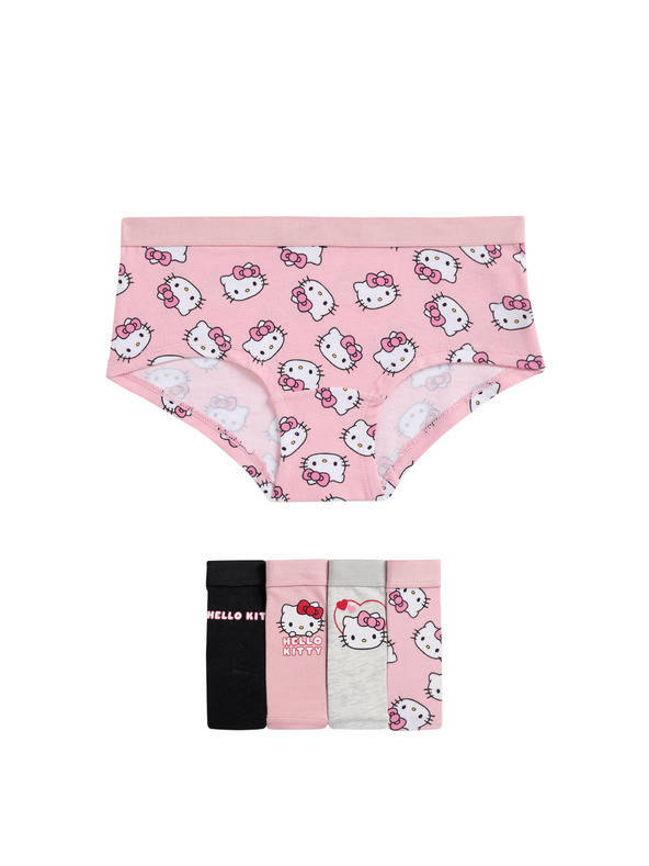 Marks & Spencer Šortky Hello Kitty™ s vysokým podílem bavlny, 5 ks (5–16 let) Marks & Spencer vícebarevná