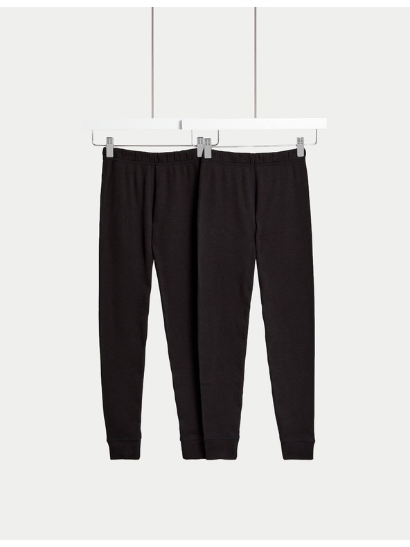 Marks & Spencer Termo legíny s technologií Heatgen™, 2 ks v balení (2–14 let) Marks & Spencer černá
