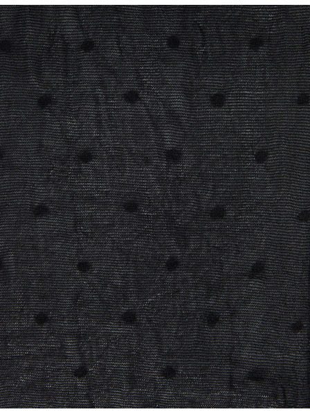 Marks & Spencer Neprůhledné puntíkované punčochové kalhoty, 2 ks v balení (2–14 let) Marks & Spencer černá