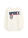 Marks & Spencer Mikina Spider-Man™ s vysokým podílem bavlny (2–8 let) Marks & Spencer smetanová