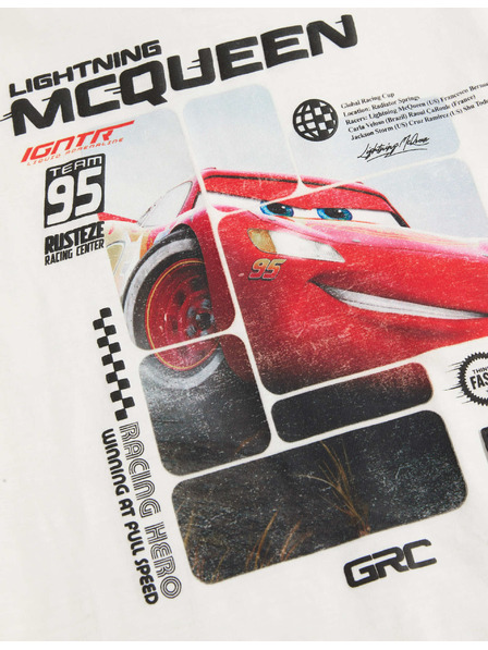 Marks & Spencer Tričko s motivem Disney Cars™, z čisté bavlny (2–8 let) Marks & Spencer bílá