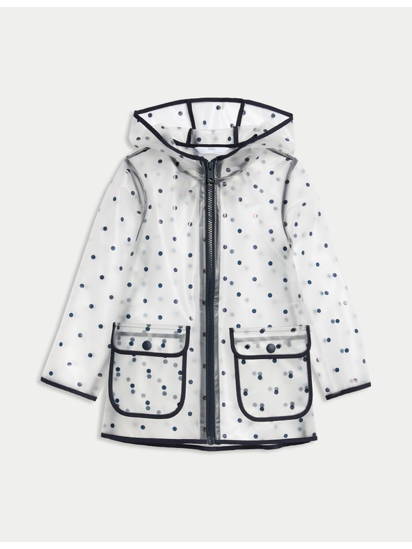 Marks & Spencer Puntíkovaný nepromokavý plášť (2–8 let) Marks & Spencer vícebarevná