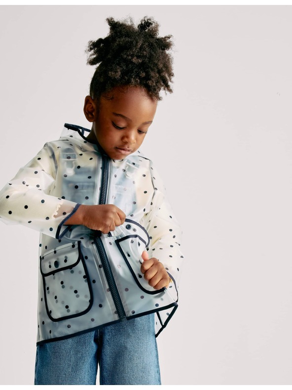 Marks & Spencer Puntíkovaný nepromokavý plášť (2–8 let) Marks & Spencer vícebarevná