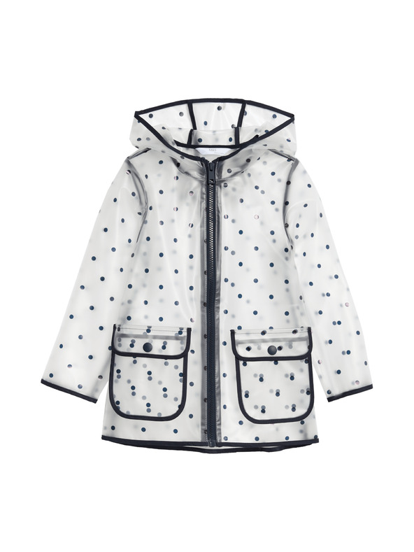 Marks & Spencer Puntíkovaný nepromokavý plášť (2–8 let) Marks & Spencer vícebarevná