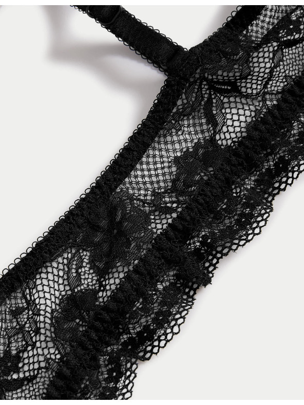 Marks & Spencer Krajková braletka Jasmine bez kostic, vel. A–E Marks & Spencer černá