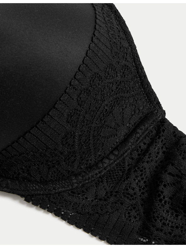 Marks & Spencer Hladká dekoltová podprsenka Body Soft™ s kosticemi, vel. A–E Marks & Spencer černá
