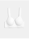 Marks & Spencer Sportovní hybridní hladká podprsenka se střední oporou (A–E) Marks & Spencer bílá