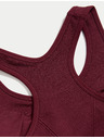 Marks & Spencer Středně zpevněná oboustranná bezešvá sportovní podprsenka Marks & Spencer červená