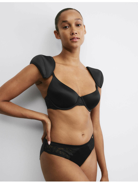 Marks & Spencer Saténové ramenní vycpávky Marks & Spencer černá