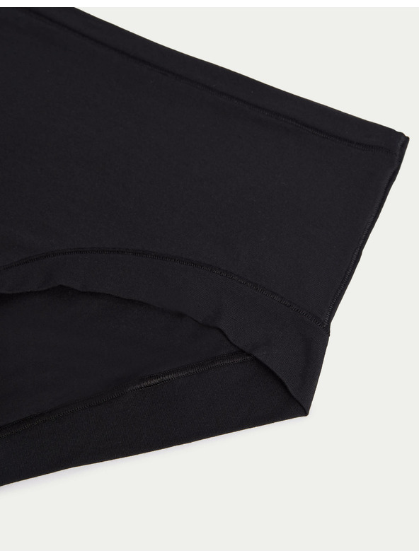 Marks & Spencer Šortky s vysokým pasem a technologií Flexifit™, 3 ks v balení Marks & Spencer černá