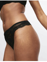Marks & Spencer Krajková tanga Jasmine, 3 ks Marks & Spencer černá