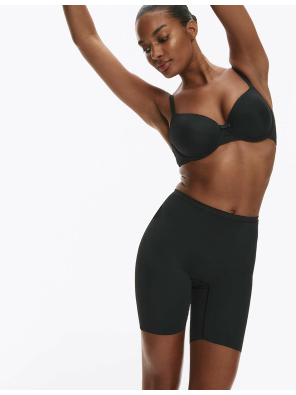 Marks & Spencer Sada 2 ks mírně stahujících nohavičkových kalhotek Marks & Spencer černá