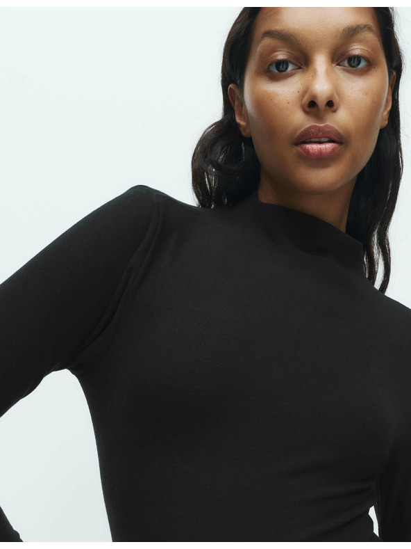 Marks & Spencer Fleecový termotop s technologií Heatgen™, maximální hřejivost Marks & Spencer černá