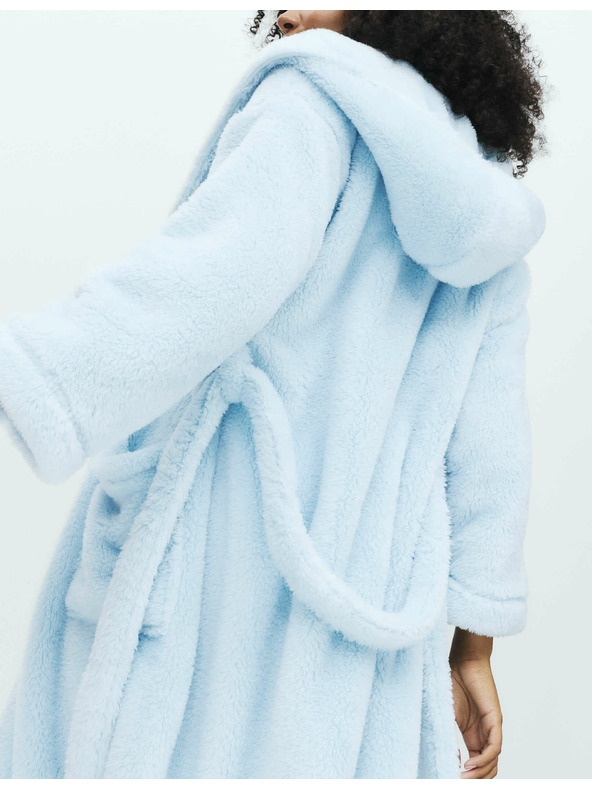 Marks & Spencer Župan s kapucí Marks & Spencer modrá