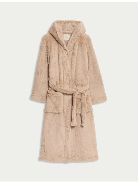 Marks & Spencer Župan s kapucí Marks & Spencer smetanová