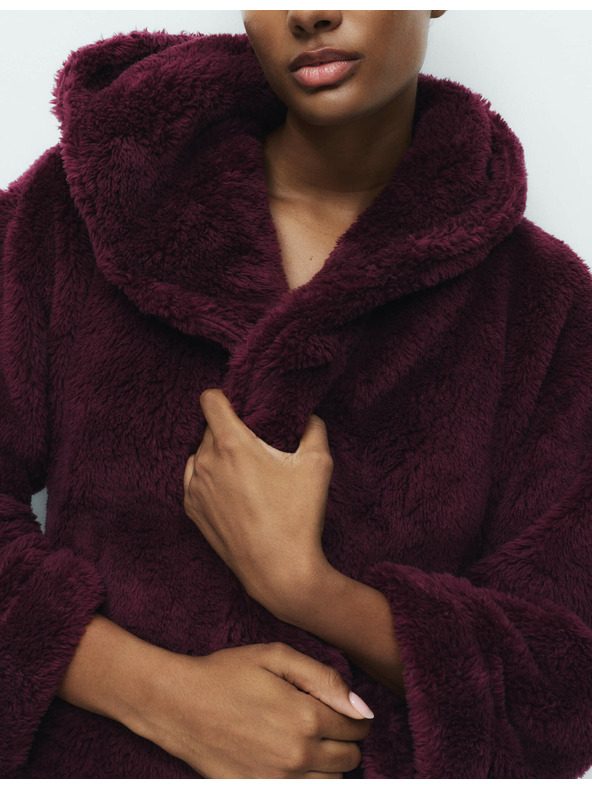 Marks & Spencer Župan s kapucí Marks & Spencer červená