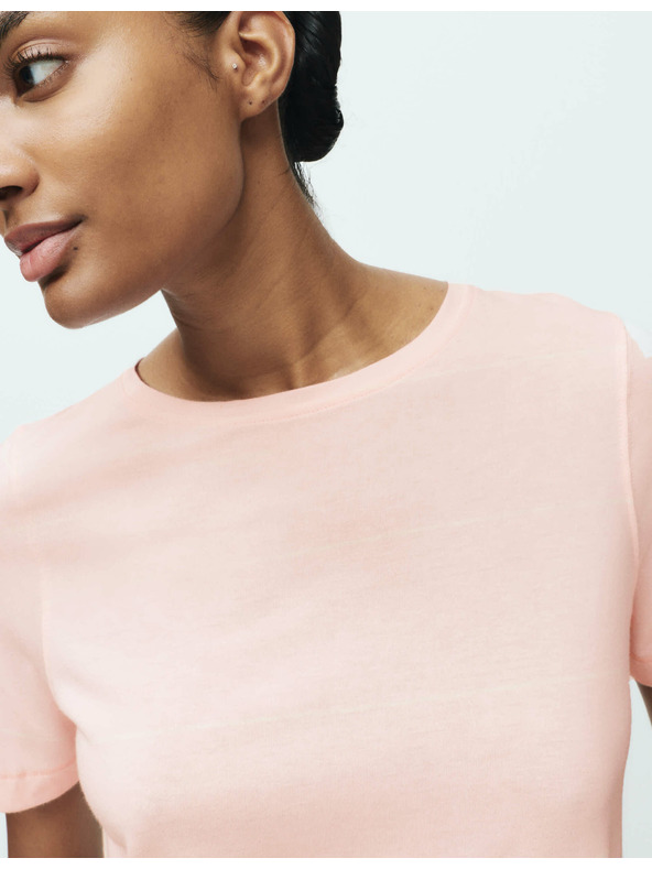 Marks & Spencer Pruhovaná noční košile s technologií Cool Comfort™ Marks & Spencer růžová