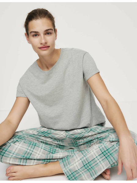 Marks & Spencer Pyžamová souprava s potiskem a vysokým podílem bavlny Marks & Spencer šedá