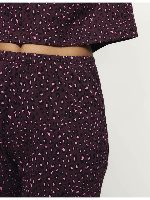 Marks & Spencer Pyžamová souprava s potiskem a vysokým podílem bavlny Marks & Spencer červená