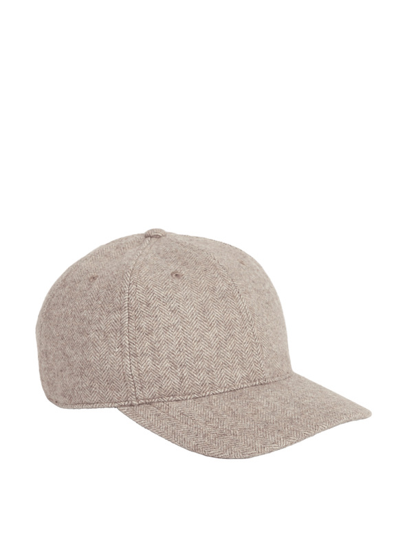 Marks & Spencer Kšiltovka s podílem vlny se stromečkovým vzorem Marks & Spencer béžová