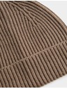 Marks & Spencer Pletený žebrovaný kulich Marks & Spencer hnědá