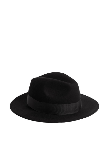 Marks & Spencer Pánský klobouk z čisté vlny s technologií Stormwear™ Marks & Spencer černá