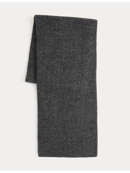 Marks & Spencer Pletená šála Marks & Spencer šedá
