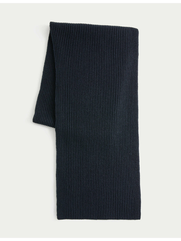 Marks & Spencer Pletená šála Marks & Spencer námořnická modrá