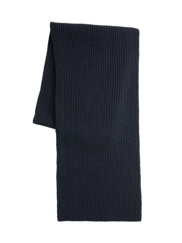 Marks & Spencer Pletená šála Marks & Spencer námořnická modrá