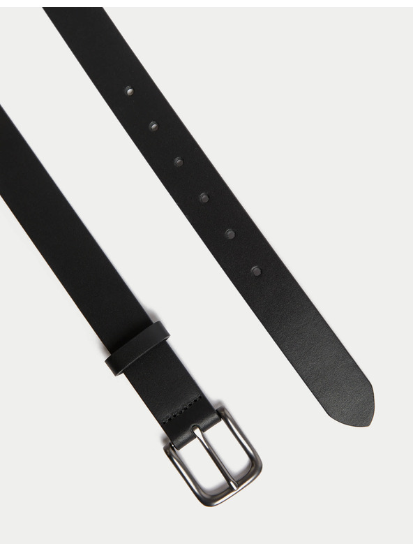 Marks & Spencer Kožený pásek Marks & Spencer černá