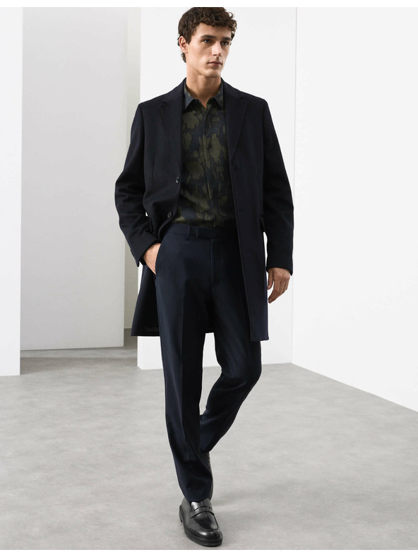 Marks & Spencer Košile s motivem květin, normální střih Marks & Spencer zelená