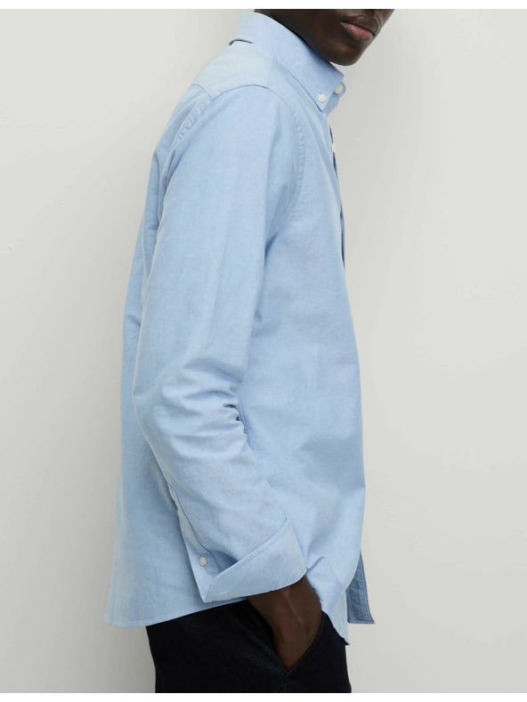 Marks & Spencer Oxfordská košile z čisté bavlny The Ultimate Marks & Spencer modrá