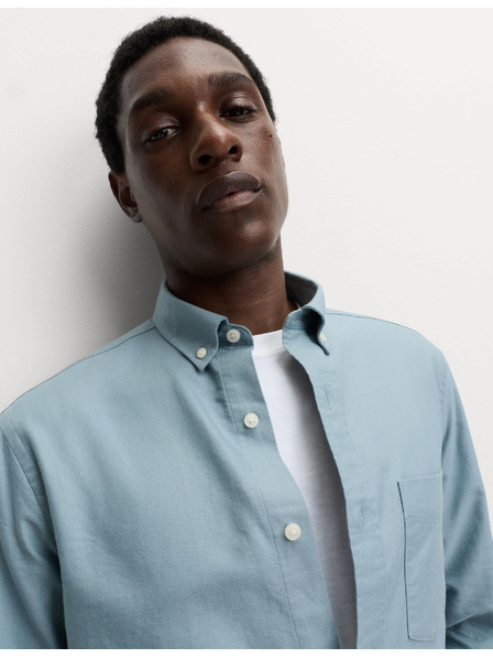 Marks & Spencer Oxfordská košile z čisté bavlny The Ultimate Marks & Spencer šedá