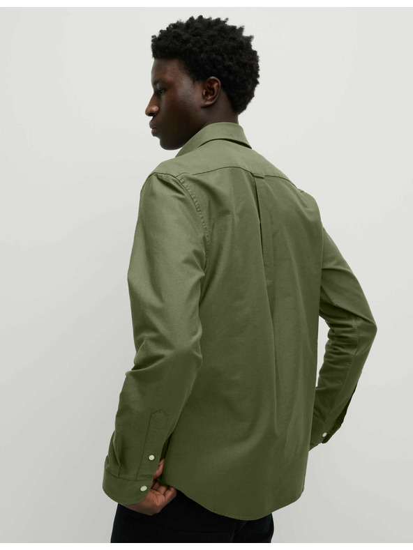 Marks & Spencer Oxfordská košile z čisté bavlny The Ultimate Marks & Spencer zelená