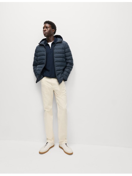 Marks & Spencer Lehká bunda s peřím a prachovým peřím Marks & Spencer námořnická modrá