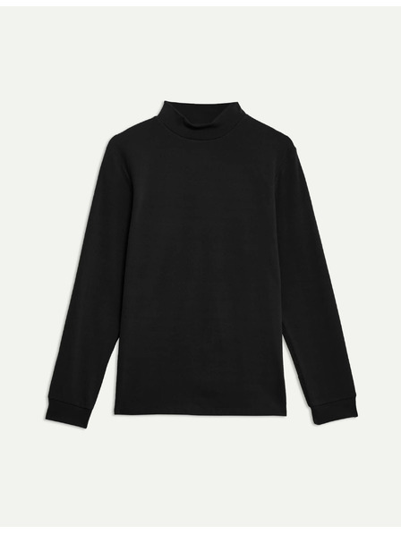 Marks & Spencer Flísový top se stojáčkem Marks & Spencer černá