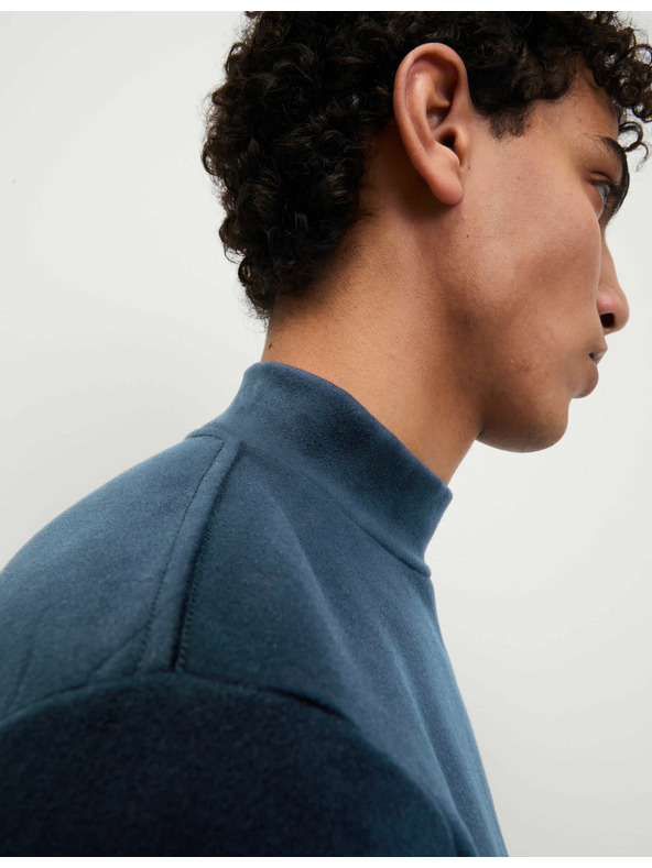 Marks & Spencer Flísový top se stojáčkem Marks & Spencer námořnická modrá